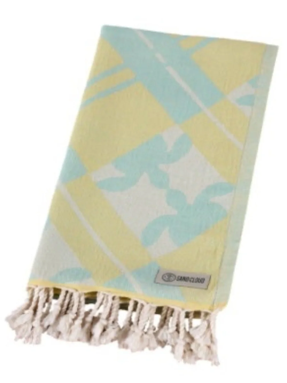Sand Cloud Towel - Turtle Plaid